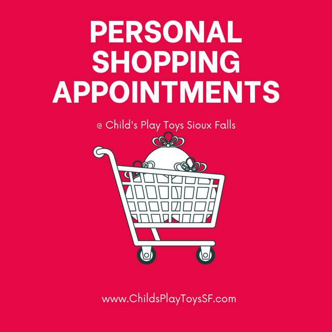 Personal Shopping Appointments Now Available