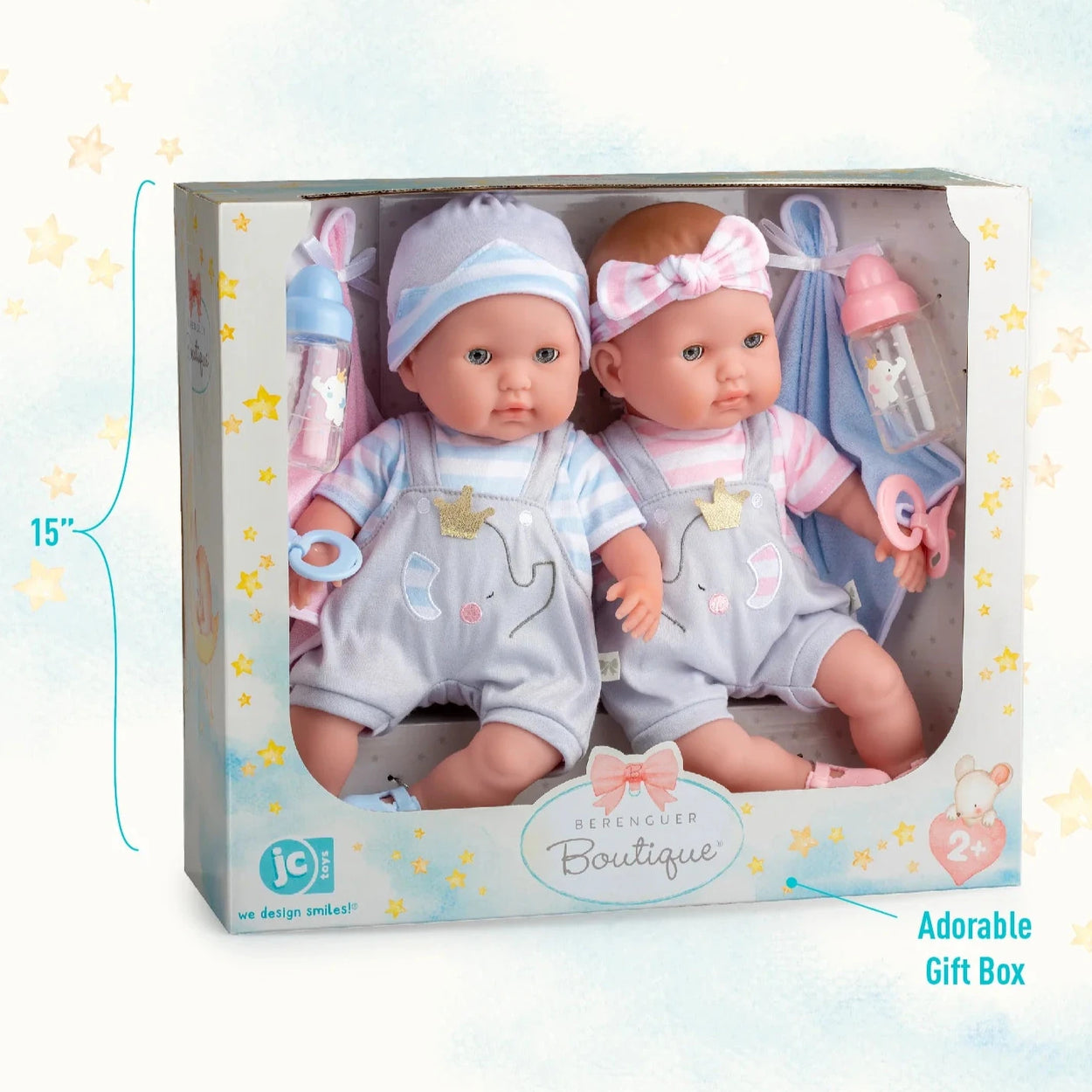 Berenguer Boutique Baby Doll Twins Gift Set — Child's Play Toys Store