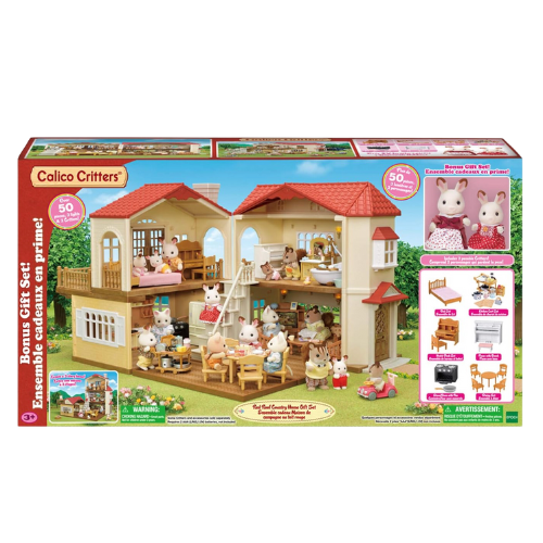 Calico Critters Red Roof Country Home
