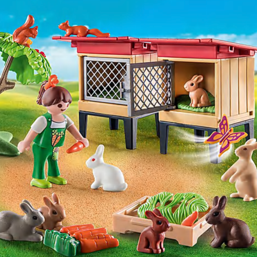 Playmobil sales bunny hutch