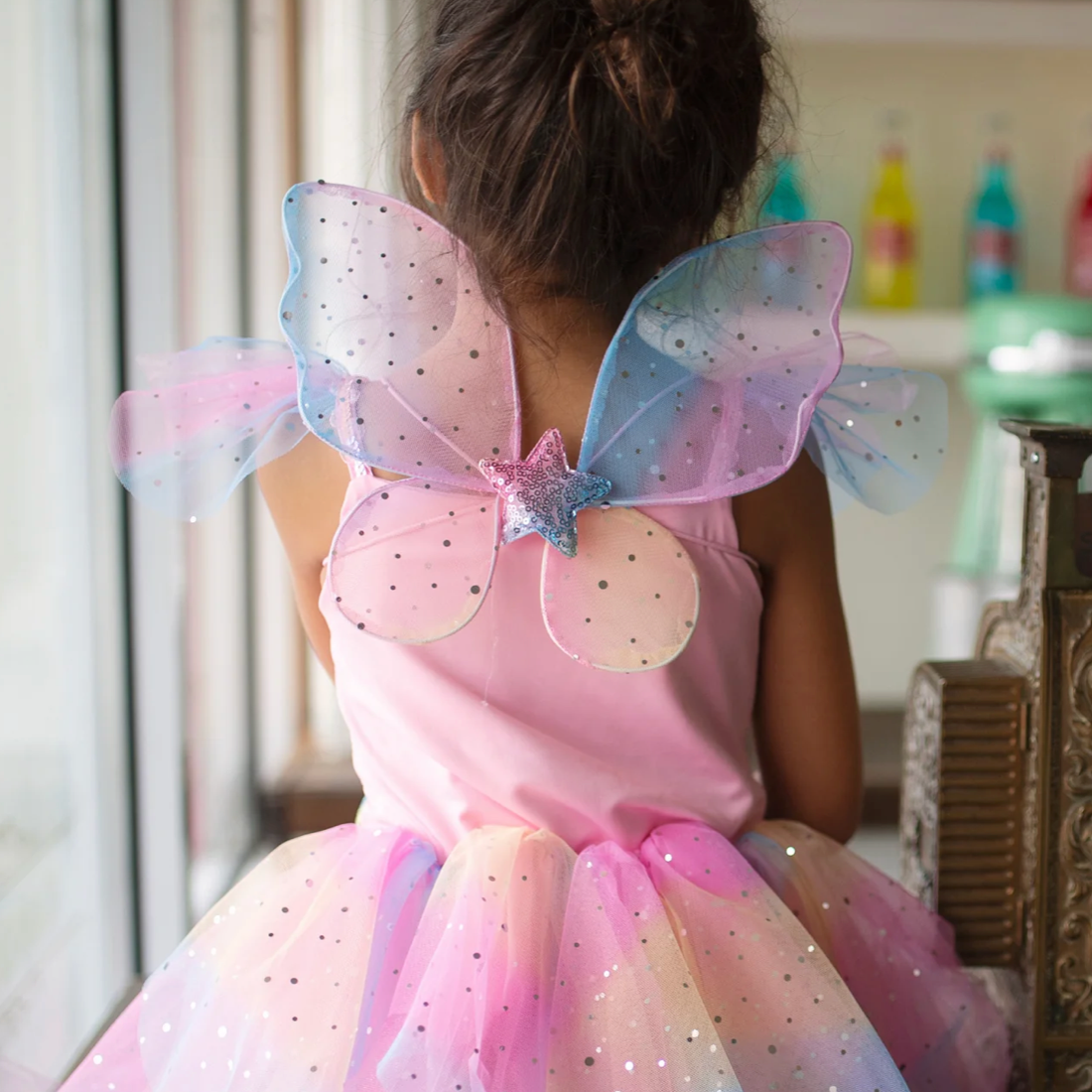 Rainbow Fairy Dress & Wings Rainbow Fairy Dress & Wings