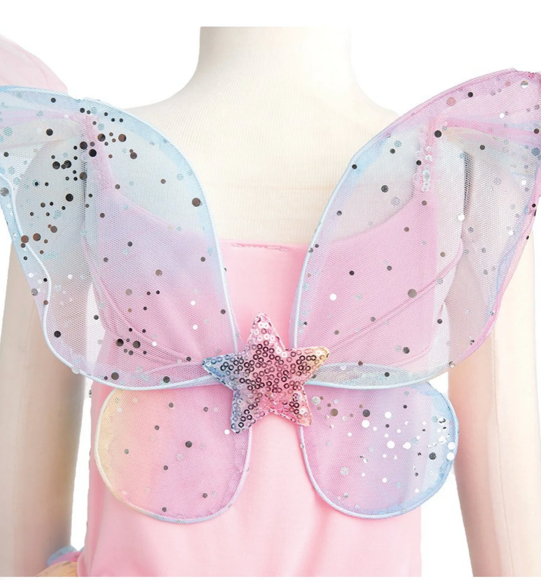 Rainbow Fairy Dress & Wings Rainbow Fairy Dress & Wings