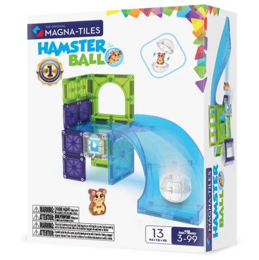 Magna-Tiles Hamster Ball toy packaging on a white background