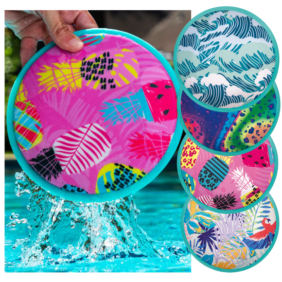 thumbnail image 2 of Waboba Flobo Water Frisbee - Psychedelic Flying Disc That Floats For Beach & Pool Fun 2 of 10