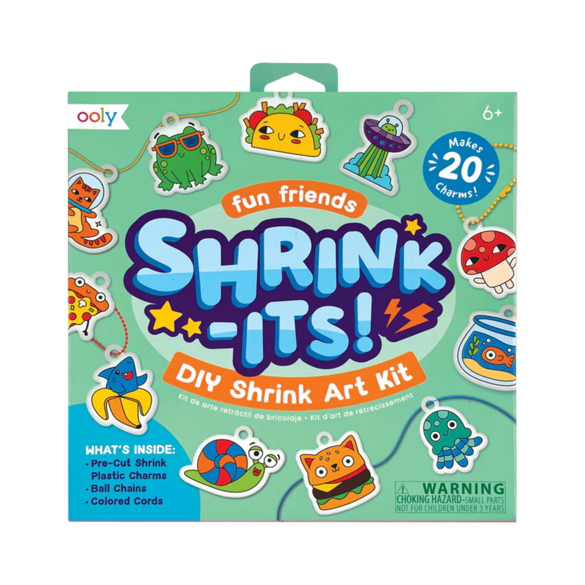 Color Zone Shrink Art Charm Kit