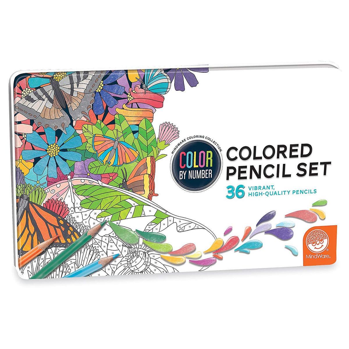 Color By Number Colored Pencil Set 36 — Child's Play Toys Store