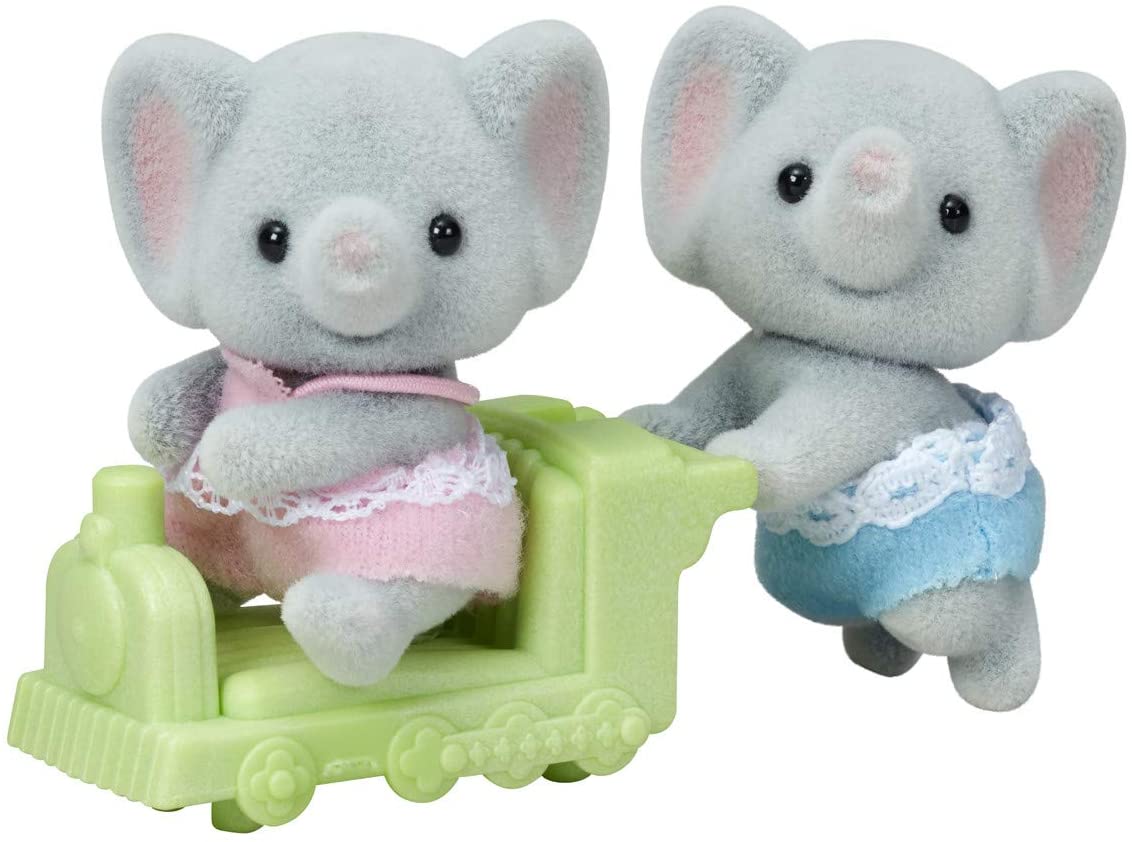 Calico Critters Ellwoods Elephant Twins — Child's Play Toys Store