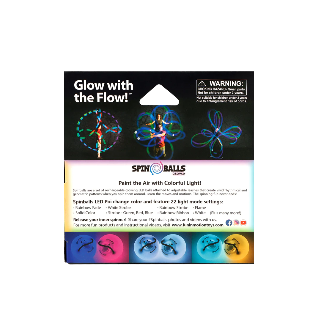 Spin Balls LED Poi Kit — Child's Play Toys Store