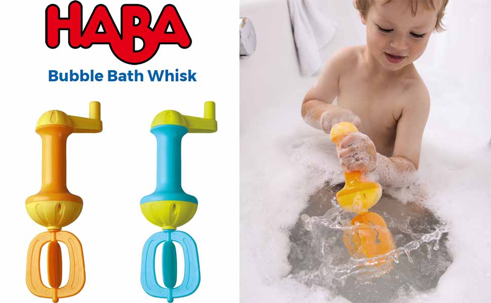 HABA - Bubble Bath Whisk- Blue – Mudpuddles Toy Store